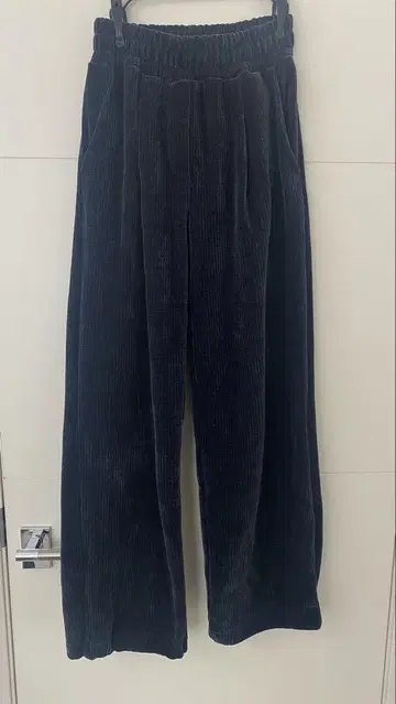 OHOTORO 와플 조거 팬츠 네이비