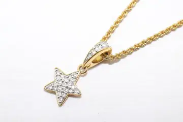 SWAROVSKI 스와로브스키 목걸이 스타 골드 계열 컬러