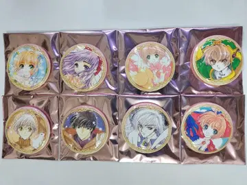 CLAMP 전 카드캡터 사쿠라 캐릭터 배지 컬렉션 BOX 캔뱃지