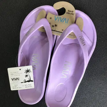 VIVAI 비바 아일랜드 라벤더 비치 샌들 27cm 일본제