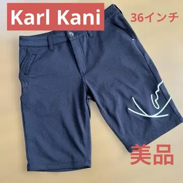 새상품급 Karl Kani 골프 팬츠 36인치 블랙 골프 팬츠