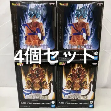 HF7485 미개봉 드래곤볼 BLOOD OF SAIYANS 4개