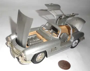 번역 있음 1/24 써니 사이드 메르세데스 벤츠 300SL/1954 실버