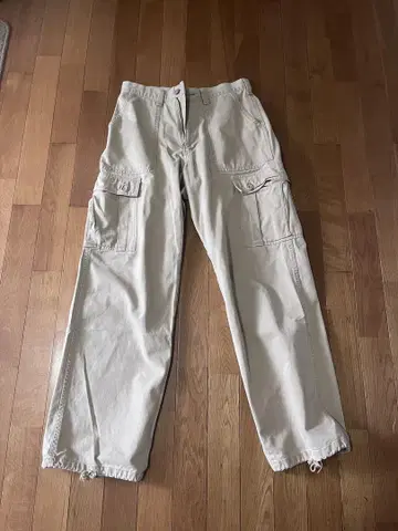Schott NYC 베이지 카고 팬츠 M 사이즈