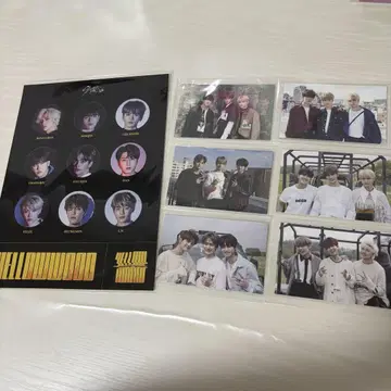 straykids yellowwood 유닛 트레이딩 카드 세트