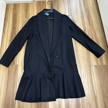 ALLSAINTS 블랙 체스터 코트 X-Small