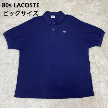80s LACOSTE 라코스테 다크 네이비 빅 사이즈 플레라코 9