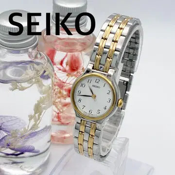 작동 손목시계 SEIKO 세이코 라운드 콤비 새상품 배터리 A71