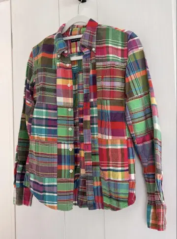 Ralph Lauren 멀티 컬러 체크 셔츠 긴팔