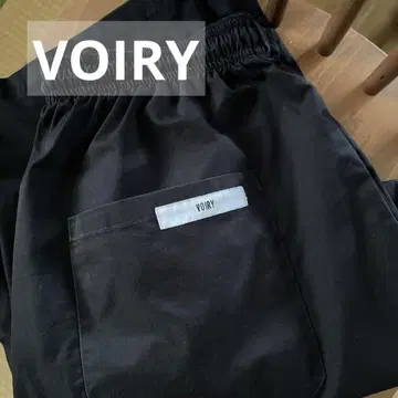 VOIRY 보일리 닥터 팬츠 블랙 폴리에스테르