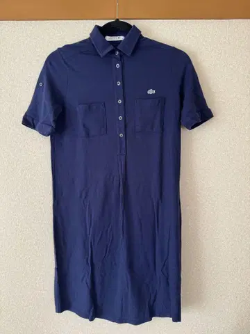 LACOSTE 라코스테 폴로 원피스 네이비 사이즈 34