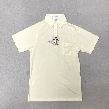 새상품 Munsingwear 반팔 폴로 셔츠 크림 S 사이즈 골프
