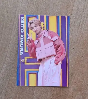 FANTASTICS 기무라 케이토 트레이딩 카드