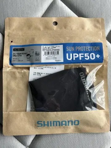 SHIMANO GL-601V 선 프로텍션 그로브 L 블랙