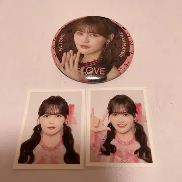 타카마츠 히토미 캔뱃지 IDPHOTO 카드 세트