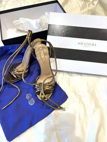 AQUAZZURA 샌들 35cm