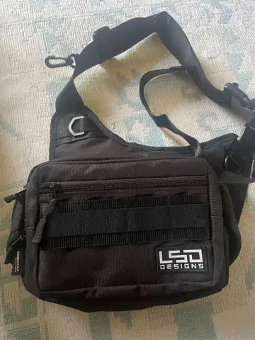 LSD DESIGNS 블랙 낚시용 가방