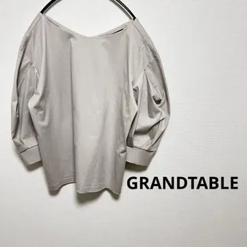GRANDTABLE 그랜터블 상의 새상품급 일본제 미사용 그레이
