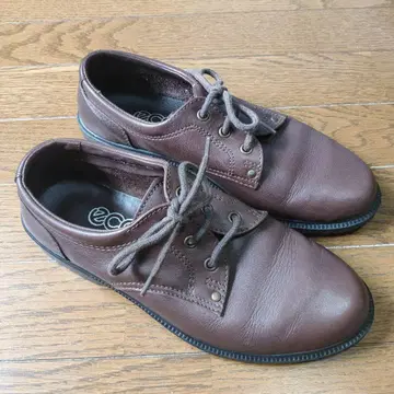 Ecco 에코 브라운 레이스업 슈즈