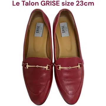 Le Talon GRISE 비트 로퍼 드레스 신발 가죽 로퍼