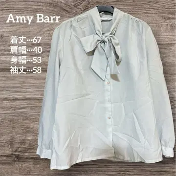 Amy Barr 리본 포함 셔츠 40 사이즈 블라우스