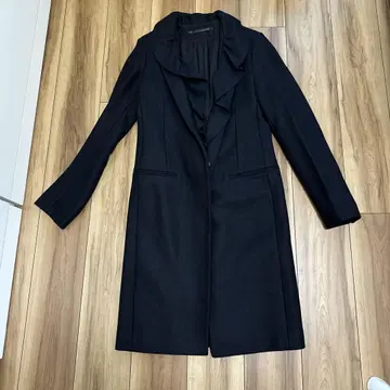 ALLSAINTS 블랙 체스터 코트 UK6