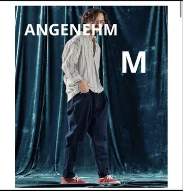 ANGENEHM Balloon silhouette 데님 팬츠 M 사이즈