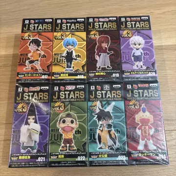 J STARS 월드 컬렉터블 피규어 vol.3 전 8종 세트
