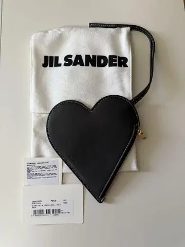 JIL SANDER 질 샌더 하트 코인 케이스