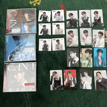2PM 준호 Can I CD 3종 트레이딩 카드 미니 씰 컴플리트