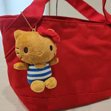 일광화상 키티 헬로키티 봉제 인형 스트랩 미사용 새상품