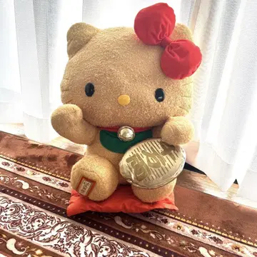헬로키티 특대형 마네키네코 봉제 인형