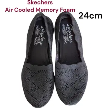 새상품급 Skechers Air Cooled Memory Foam 플랫