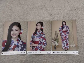 한여름의 전국 투어 2025 유카타 이노우에 카즈 3종