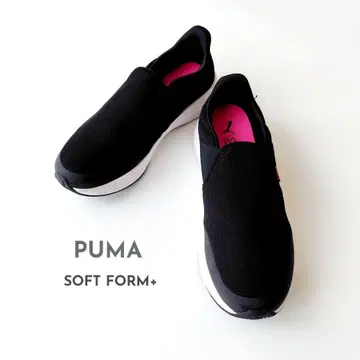 PUMA SOFT FORM 푸마 25.0 스니커즈 블랙 슬립온