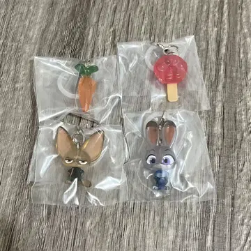 주토피아 메지루시 액세서리 4종 세트