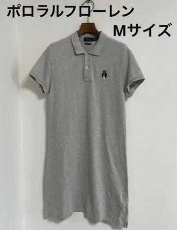 폴로 랄프로렌 폴로 베어 자수 폴로 셔츠 원피스 M 사이즈