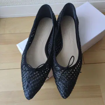 루타론 PO 파나마 메쉬 발레 블랙 23cm 여름 소재 베이 크루즈