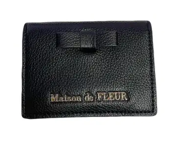 Maison de FLEUR 리본 포켓 지갑