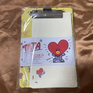 BTS TATA 클립 보드 패드 세트