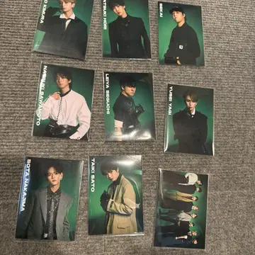 FANTASTICS 트레이딩 카드 컴프 모음 9장
