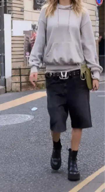 혼다 엠블럼 벨트/블랙