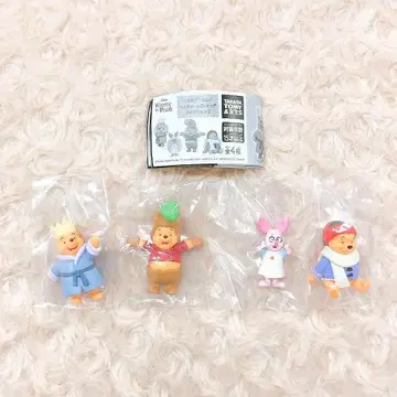 곰돌이 푸 코스튬 피규어 컬렉션 3 전 4종 풀 컴프