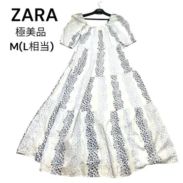 ZARA 컨디션 최상 플라워 자수 컷워크 레이스 원피스 M 자라