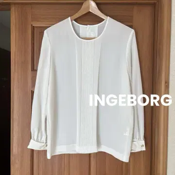 INGEBORG 새상품급 블라우스 핑크하우스 고급스러운