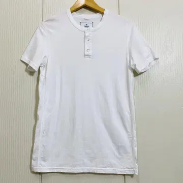 REIGNING CHAMP 헨리넥 컷 티셔츠 반팔 티셔츠
