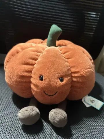 택 포함 새상품 jellycat 제리캣 호박 야채 봉제 인형