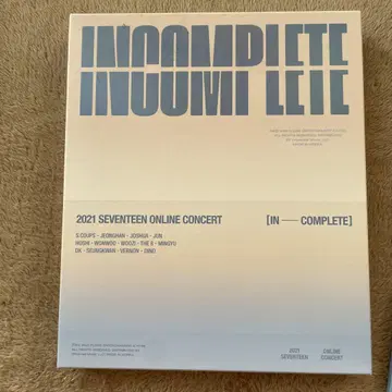 세븐틴 incomplete BluRay