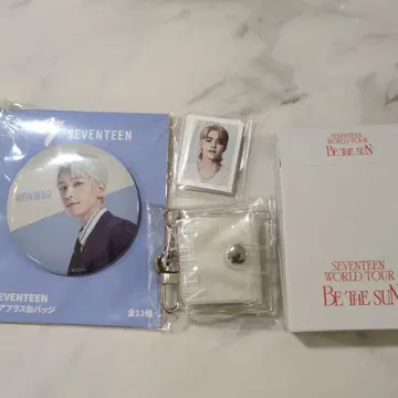 SEVENTEEN WORLD TOUR 미니 사진 바인더 키링