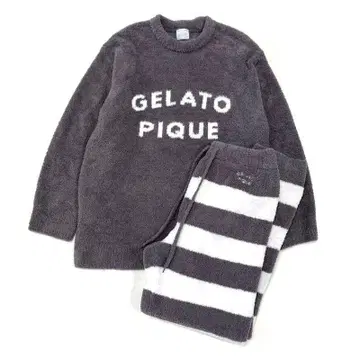 한 번 착용 GELATO PIQUE HOMME 파우더 로고 룸웨어